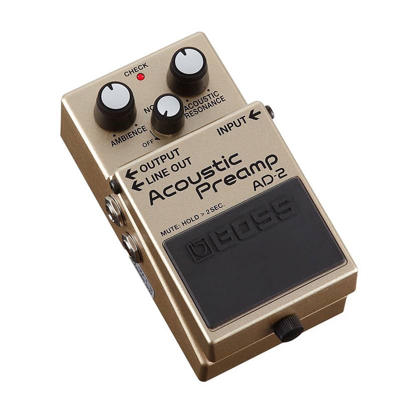 PEDAL GUITARRA BOSS AD-2 PREAMPLIFICADOR ACUST.