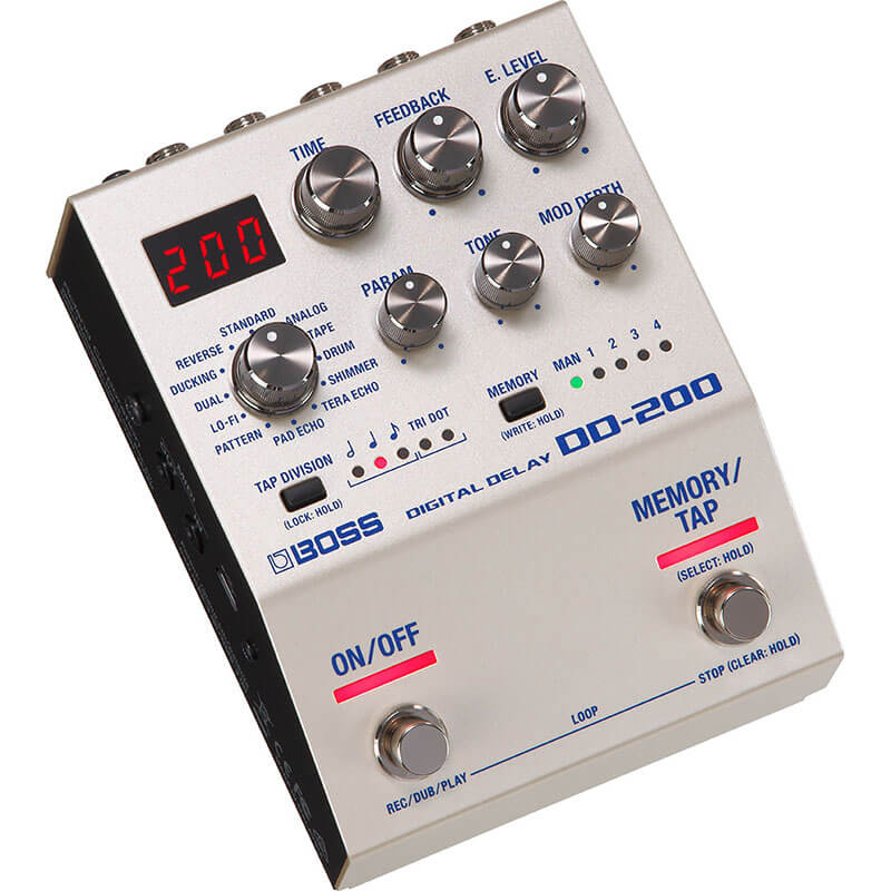 PEDAL GUITARRA BOSS DD-200