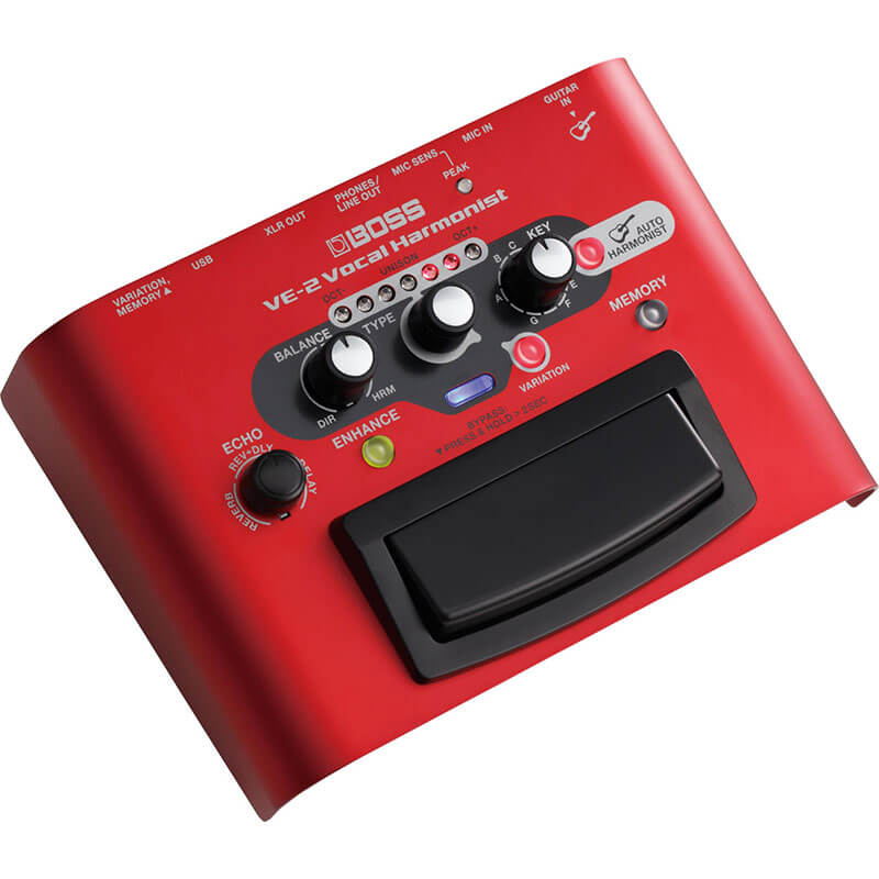 PEDALERA BOSS VE-2 VOCAL HARMONIST