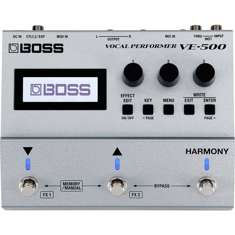 PEDALERA VOCAL BOSS VE-500