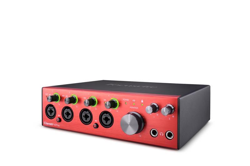 INTERFACE AUDIO FOCUSRITE CLARETT+ 4PRE