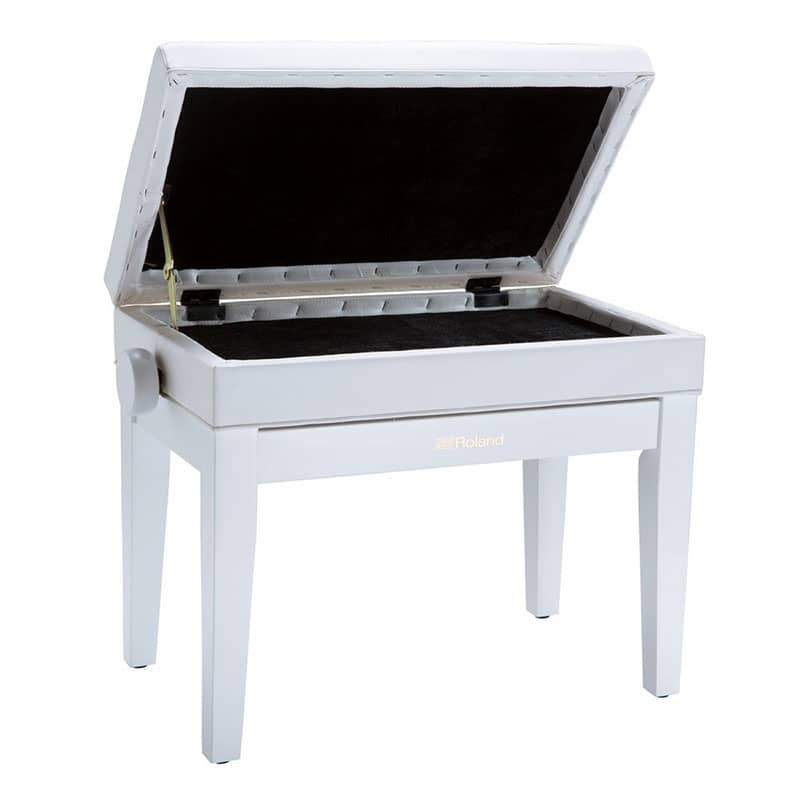 BANQUETA PIANO ROLAND RPB-400WH BLANCO SATINADO VINILO