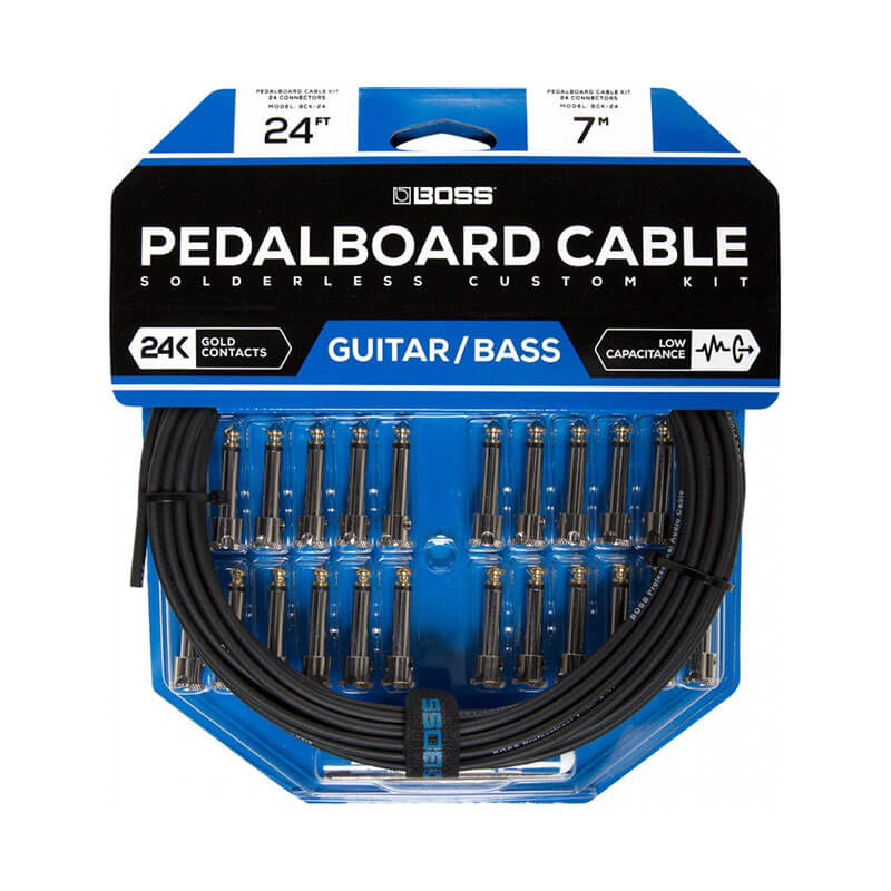 KIT CABLE GUITARRA BOSS BCK-24