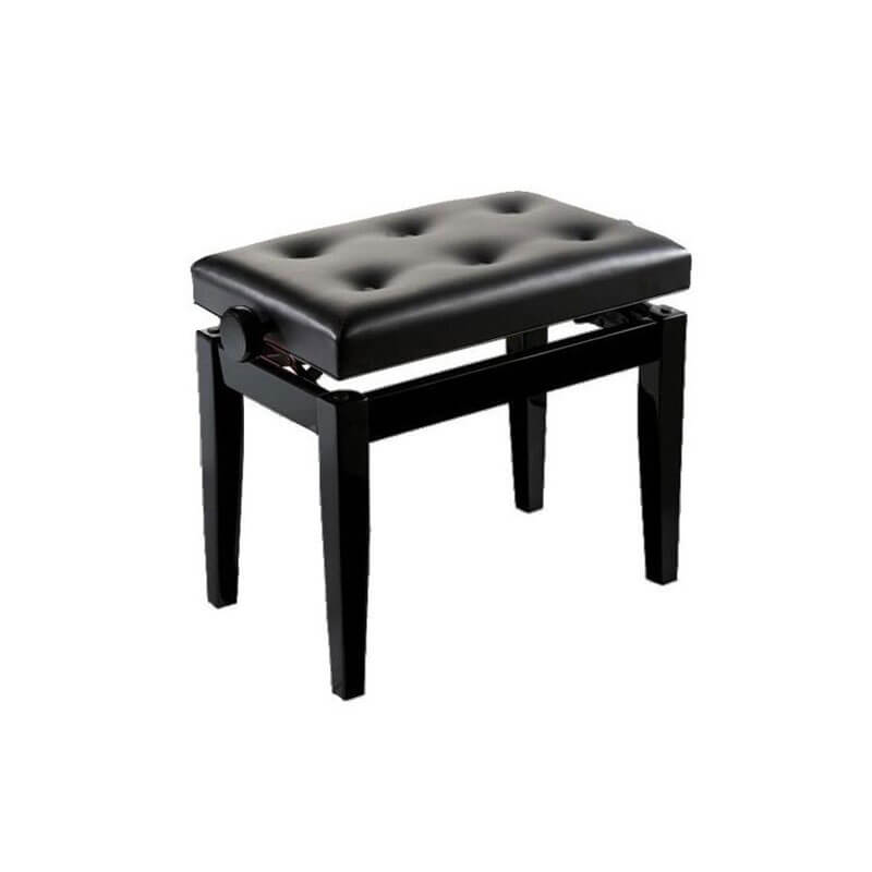 BANQUETA PIANO OQAN BGB GRADUABLE NEGRO/NEGRO