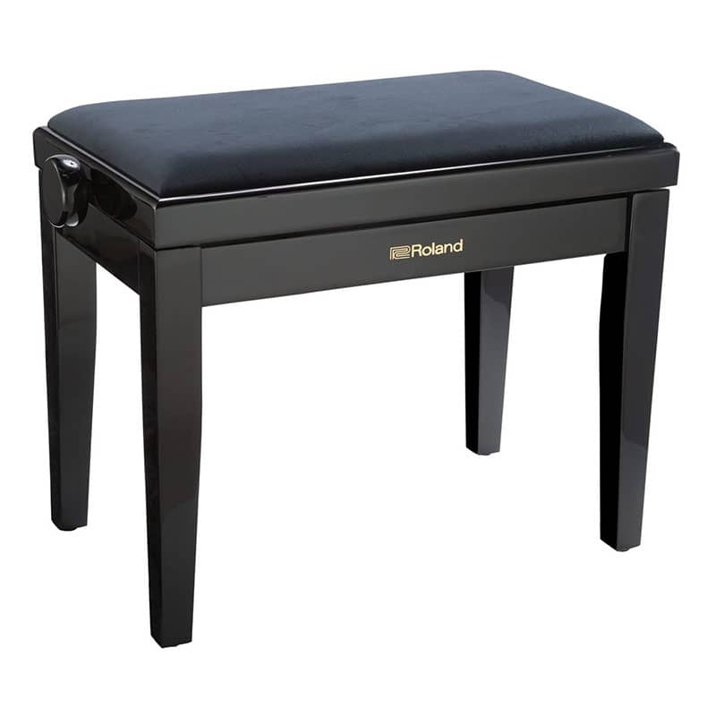 BANQUETA PIANO ROLAND RPB-220BK NEGRO SATINADO VELUR