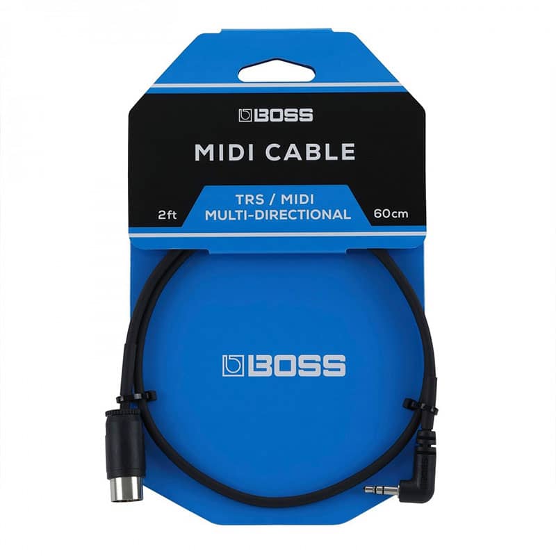 CABLE MIDI BOSS BMIDI-2-35 60CM. DIN<>MINIJACKST