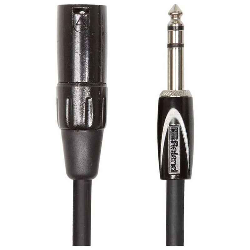 CABLE ROLAND RCC-5-TRXM 1/4"" TRS M/ XLRM 1/4"" 1,5M