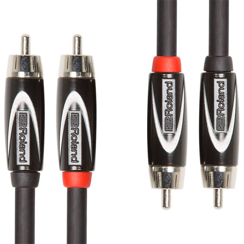 CABLE ROLAND RCC-3-2R2R 3,5MM DUAL RCA 1M