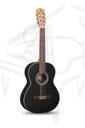 GUITARRA ALHAMBRA 1C BLACK SATIN