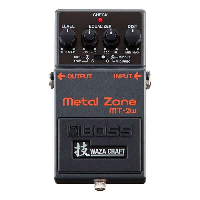 PEDAL GUITARRA BOSS MT-2W METAL WAZA