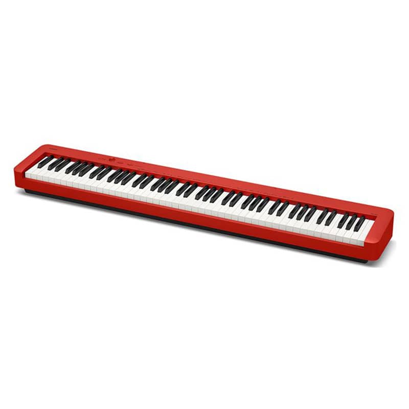 PIANO DIGITAL CASIO CDP-S160 ROJO