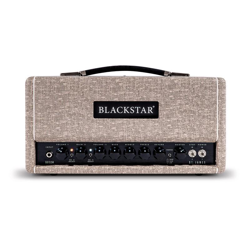 AMPLIFICADOR CABEZAL GUITARRA BLACKSTAR ST, JAMES 50 EL34H - FAWN