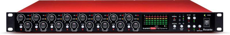 PREVIO FOCUSRITE SCARLETT OCTOPRE DYNAMI