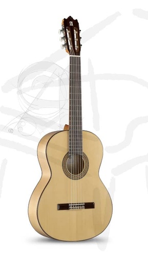 [00000013784] GUITARRA ALHAMBRA 3F FLAMENCA C/GOLPEADOR