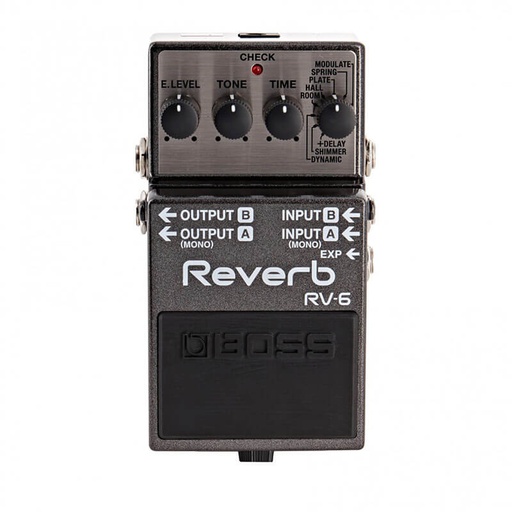 [00000020197] PEDAL GUITARRA BOSS RV-6 REVERB DIGITAL